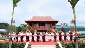 Công an tỉnh Lạng Sơn khánh thành Nhà tưởng niệm Chủ tịch Hồ Chí Minh